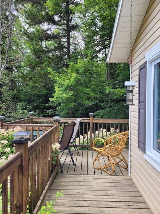 Villa Chalet Pres Du Mont Megantic à La Patrie Extérieur photo